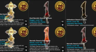 10 Anos - 4 Chest - 1 HeroMart - 3 Calendário - 134 Badge
