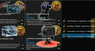 10 Anos - 4 Chest - 1 HeroMart - 3 Calendário - 134 Badge