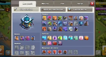 Conta De Clash Of Clans Cv13 5 Estrelas