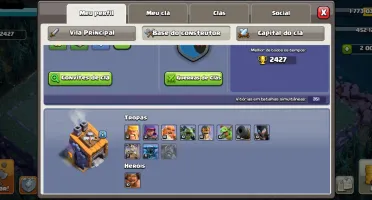 Conta De Clash Of Clans Cv13 5 Estrelas