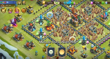 Conta Castle Clash 3100 K Poder