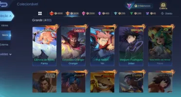 Móbile Legends 180 Skins