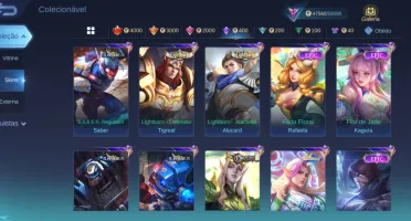 Móbile Legends 180 Skins