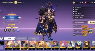Conta Seven Knights Mobile LEV 17