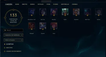 Conta League of Legends