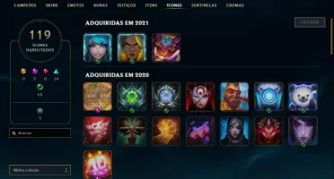Conta League of Legends - Platina IV