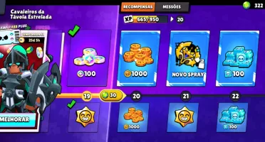 Conta Brawl Stars 70k troféus