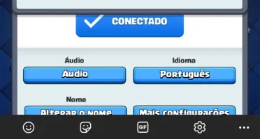 CONTA CLASH ROAYLE NIVEL 13 LIGA 2 JUNTO COM CONTA BRAWL STA