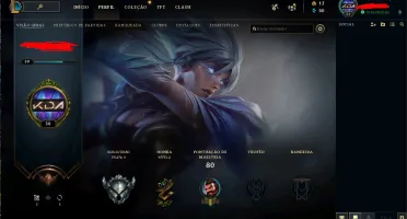 CONTA LOL PRATA 2