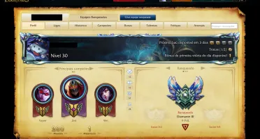 Vendo Contas de League of Legends!