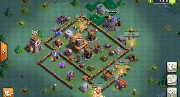 CLASH OF CLANS CV 10 LVL 123