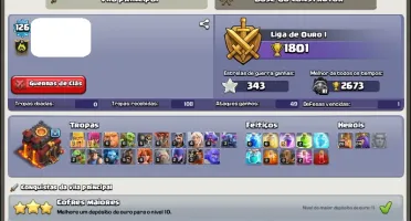 CLASH OF CLANS CV 10 LVL 123