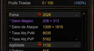 Megamu Conta Mg Força 200Rr