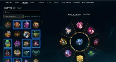 Conta High Level 944  324 Skins (4 Ultimates + 25 Míticas)