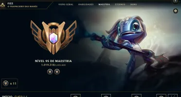 Conta High Level 944  324 Skins (4 Ultimates + 25 Míticas)