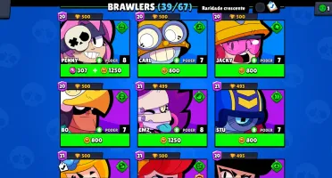 Brawl Stars - Conta Barata