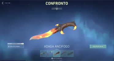 CONTA COM 42 SKINS + 4 FACAS