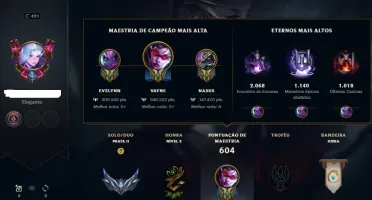Conta de Lol Limpa. (OLD)