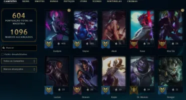 Conta de Lol Limpa. (OLD)