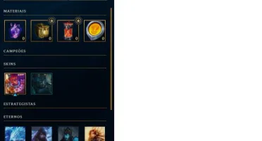 CONTA SMURF LOL PLATINA 3 55% WINRATE