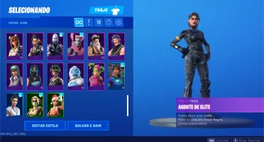 Conta de fortnite com 79 skins e salve o mundo