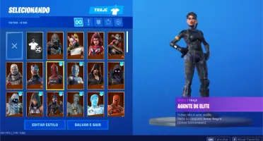 Conta de fortnite com 79 skins e salve o mundo