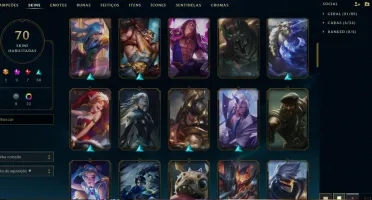 Conta League Of Legends / Nvl 250
