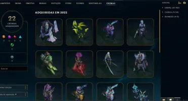 Conta League Of Legends / Nvl 250