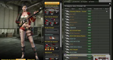 CONTA COMBAT ARMS CC5 NÍVEL OURO