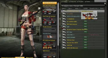 CONTA COMBAT ARMS CC5 NÍVEL OURO