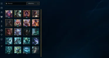 Conta de 2012 LOL unranked com 11,5K RP em caixa + skins