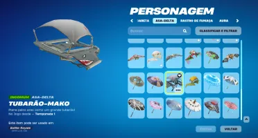 Conta Fortnite OG com itens da S1T1