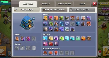 CONTA CLASH OF CLANS CV12