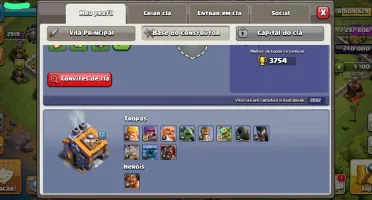 CONTA CLASH OF CLANS CV12