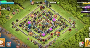 CONTA CLASH OF CLANS CV12