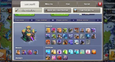 Clash Of Clans Cv14 Barato Quase Full