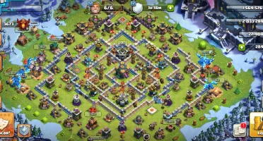 Clash Of Clans Cv14 Barato Quase Full
