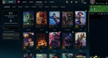 CONTA LOL - PRATA1 PARA SMURFAR! LVL35 !! BARATA.