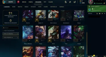 CONTA LOL - PRATA1 PARA SMURFAR! LVL35 !! BARATA.