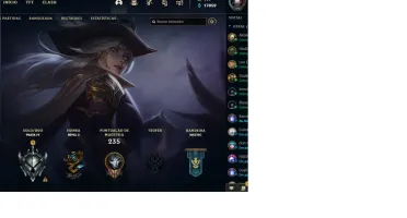 Conta league of legends - prata 4 - 126 Skins - lvl 199