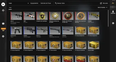 18 ANOS STEAM, PRIME, 10 E 5 ANOS, MEDALHA 2019, AWP ASIIMOV