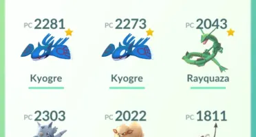 Conta de Pokémon GO 3ª Geração