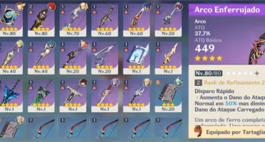 Genshin Impact AR 51 Klee C1 + Childe + 3 5 star 70 Tiros!!