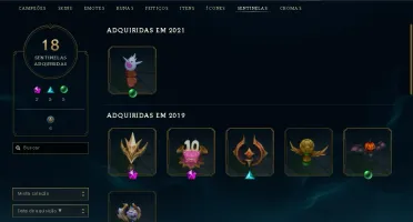 Riven Campeonato/Ramus Rei/Kayle Juiza 477 Skins