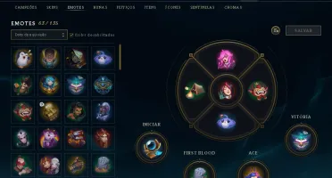 Riven Campeonato/Ramus Rei/Kayle Juiza 477 Skins