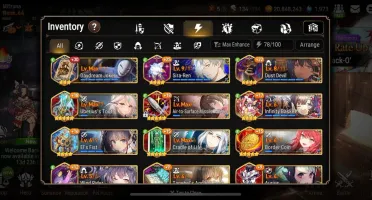 Conta Epic Seven ml5 midgame, epic 7 account