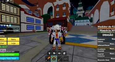 Conta Pra Quem Gosta De Jogar Blox Fruit / Dragon Permanente