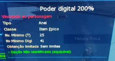 Conta Ladmo Omega Com Item Do Ox + Omega Já Feito
