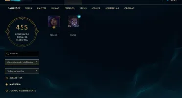 CONTA COM TODAS AS SKINS VITORIOSAS! SEASON 1 ATÉ SEASON 8