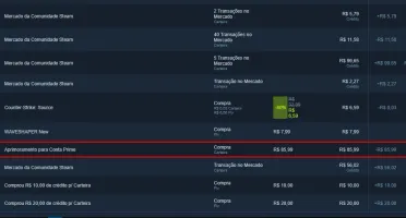 Conta Prime CS2 STEAM + Level 20Gc Gamersclub